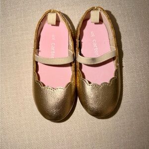 Carter's Gold Infant Ballet Flats